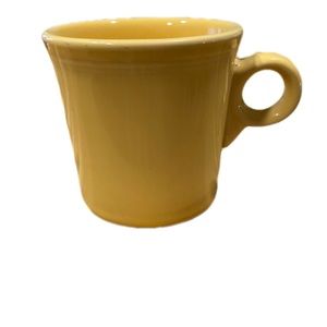 Vintage hlc fiesta yellow coffee tea mug